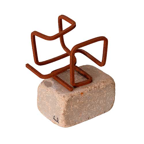 Sub.:36 - Lote: 176 - ARIEL ELIZONDO LIZARRAGA (San Sebasti�n, 1968) Cubismos &Areniscas