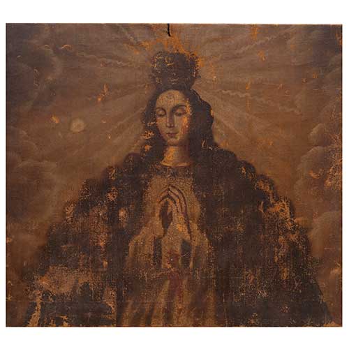 Sub.:36 - Lote: 110 - ESCUELA NAVARRA, S. XVIII Inmaculada