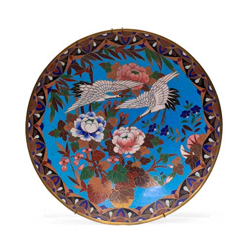 Sub.:36 - Lote: 211 -  Plato de cloissonn�