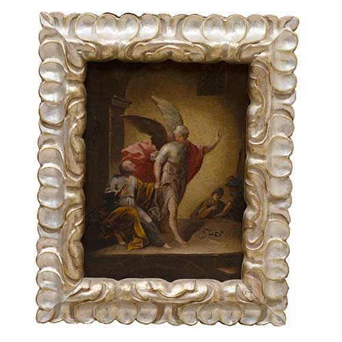 Sub.:36 - Lote: 121 - ESCUELA ESPA�OLA, S. XVIII Liberaci�n de San Pedro