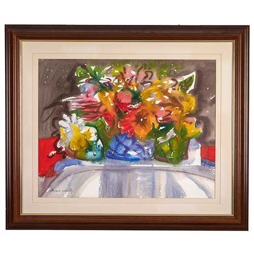 Sub.:36 - Lote: 71 - GONZALO ROMAN (1932) Florero