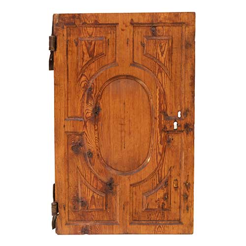 Sub.:36 - Lote: 264 -  Puerta en pino del siglo XVI