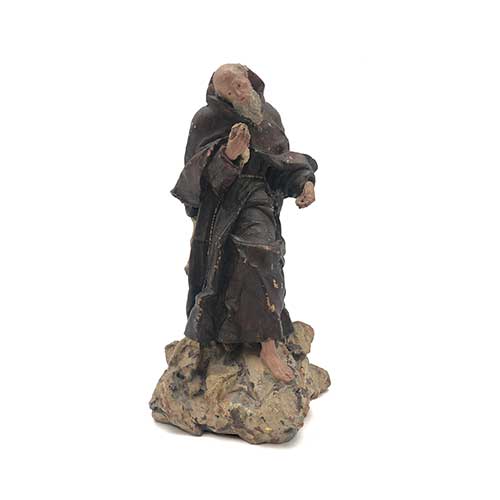 Sub.:36 - Lote: 296 - ESCUELA ESPA�OLA, S. XVIII Santo Franciscano