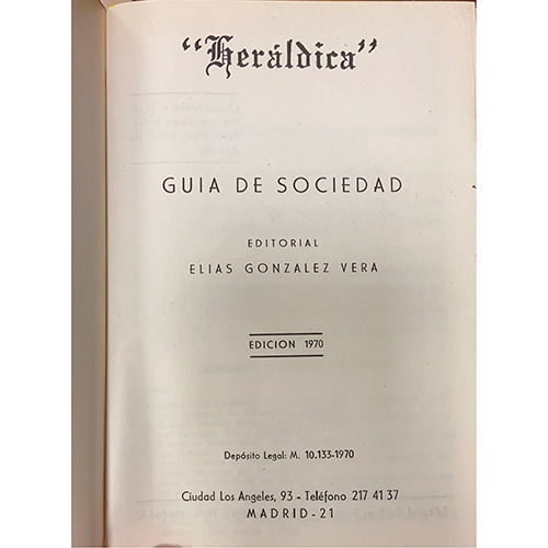 Sub.:37 - Lote: 2035 -  Sociedad. GONZALEZ VERDA, E., 