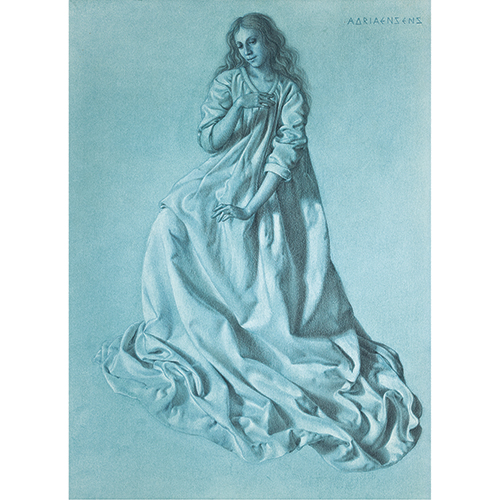 Sub.:37 - Lote: 2 - JUAN ADRIANSENS (La Habana, Cuba, 1936) Mujer