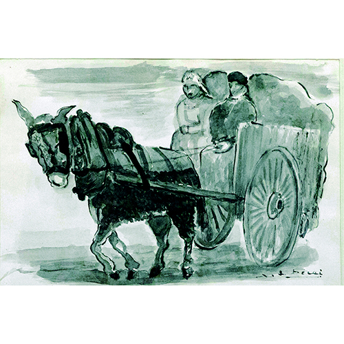 Sub.:37 - Lote: 8 - JOAQUN LPEZ FACI (S. XX) Carruaje