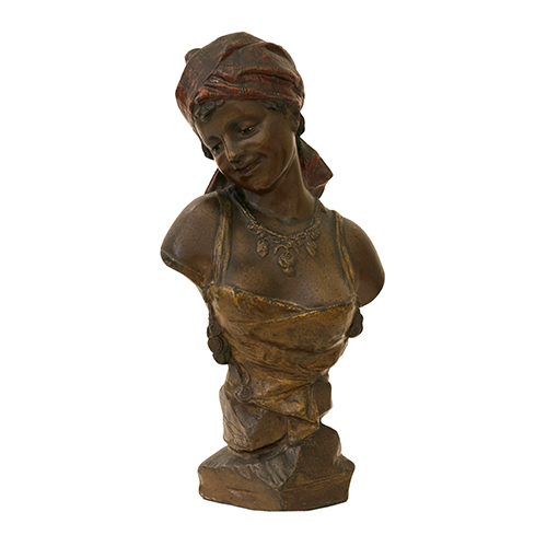 Sub.:37 - Lote: 189 -  Busto orientalista