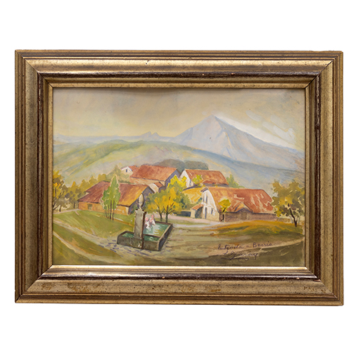 Sub.:37 - Lote: 130 - ELOY GARAY (Labastida, 1879-1974) Entrada a Berrio