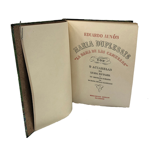 Sub.:37 - Lote: 2012 -  MARIE DUPLESSIS. 