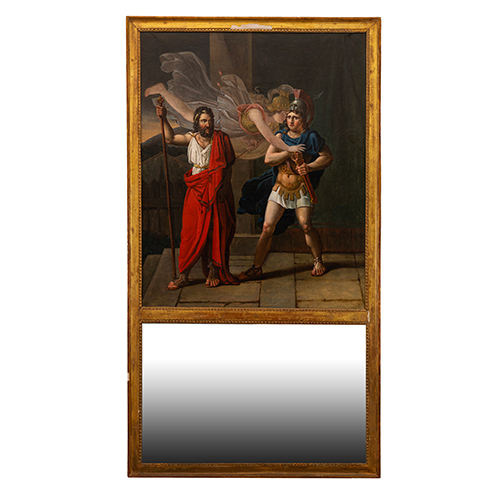 Sub.:37 - Lote: 131 - ESCUELA FRANCESA, S. XIX La ira de Aquiles