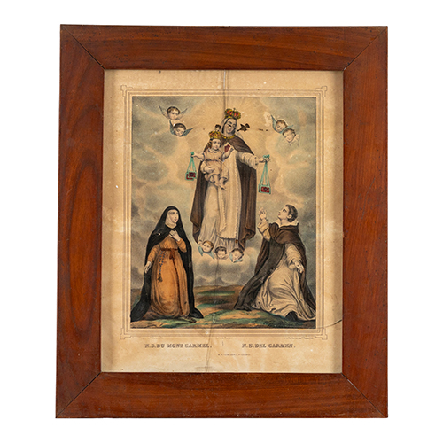 Sub.:37 - Lote: 100 -  Nuestra Seora del Carmen y santos