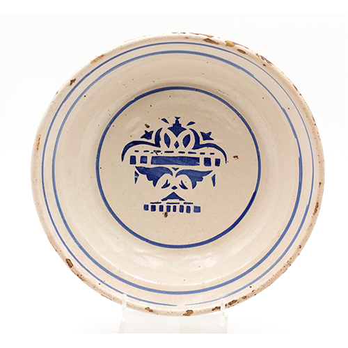 Sub.:37 - Lote: 162 -  Plato en cer�mica de Teruel