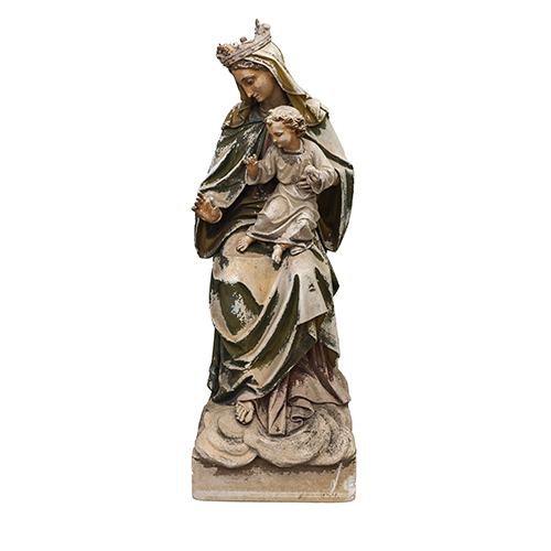 Sub.:37 - Lote: 277 -  Virgen del Carmen con Ni�o