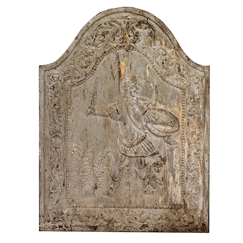 Sub.:37 - Lote: 273 -  Chapa de chimenea en hierro