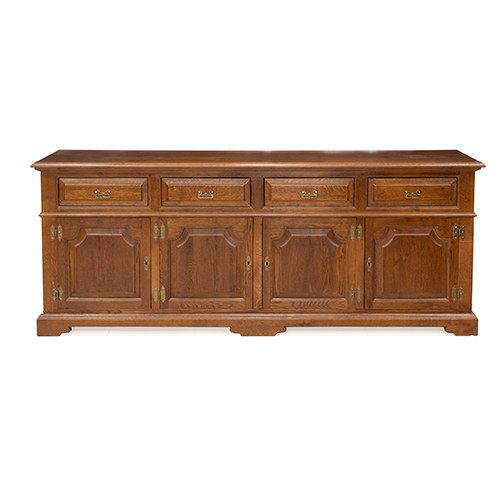 Sub.:37 - Lote: 320 -  Aparador r�stico en madera de roble