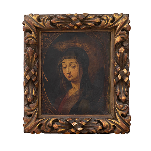 Sub.:37 - Lote: 138 - ESCUELA FLAMENCA S. XVI-XVII Virgen Mar�a