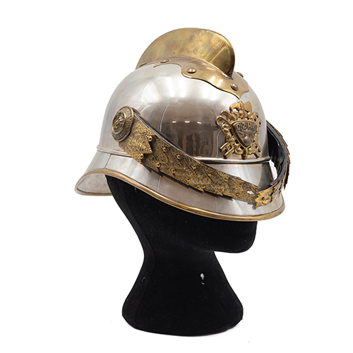 Sub.:37 - Lote: 332 -  Casco de bombero franc�s