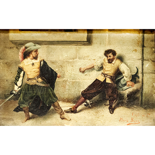 Sub.:38 - Lote: 58 - MAR�A BAYO (S. XIX) Un lance