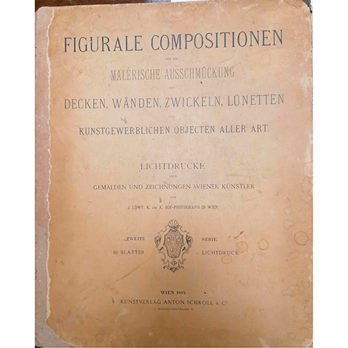 Sub.:38 - Lote: 2073 -  Figurale Compositionen f�r die Malerische Ausschm�ckung von Decken, W�nden, Zwickeln, L�netten und Kunstgewerblichen Objecten Aller Art