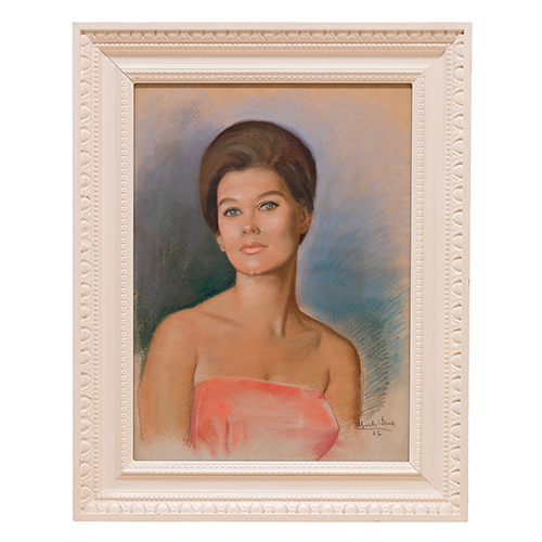 Sub.:38 - Lote: 8 - ALBERTO DUCE VAQUERO (Zaragoza, 1915 - 2003) Retrato de joven