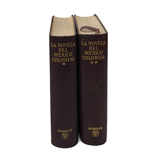 Sub.:38 - Lote: 2054 -  La novela del M�xico colonial