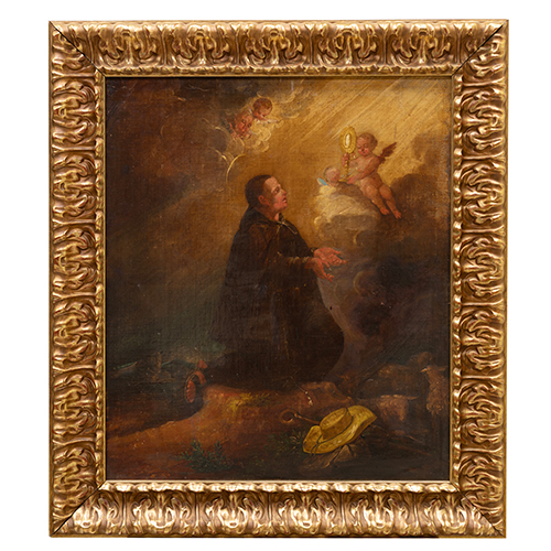 Sub.:38 - Lote: 163 - ESCUELA ARAGONESA S. XVIII San Pascual Bail�n