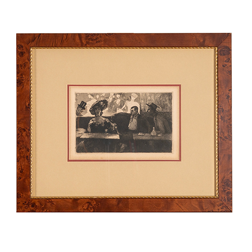 Sub.:38 - Lote: 151 - RICARDO BAROJA (Minas de Riotinto, Huelva, 1871 - Vera de Bidasoa, Navarra, 1953) El caf�