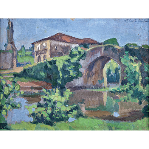 Sub.:38 - Lote: 19 - ESCUELA ESPAOLA, S.XX Paisajes