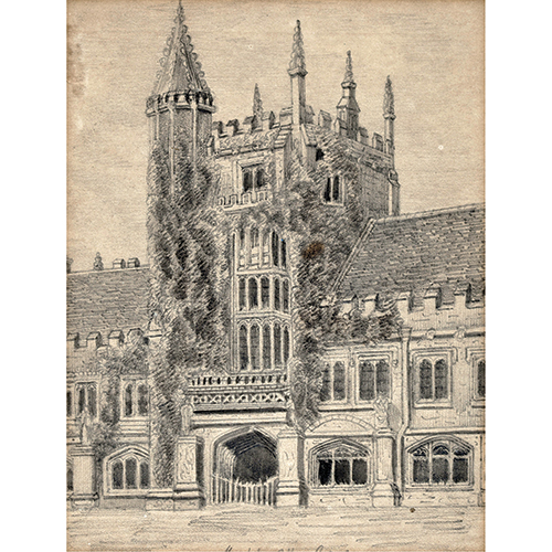 Sub.:38 - Lote: 122 - ESCUELA FRANCESA S. XIX-XX Angoul�me y Magdalene Collegue Oxford