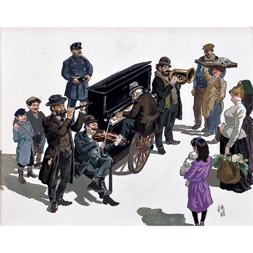 Sub.:38 - Lote: 90 -  M�sicos ambulantes