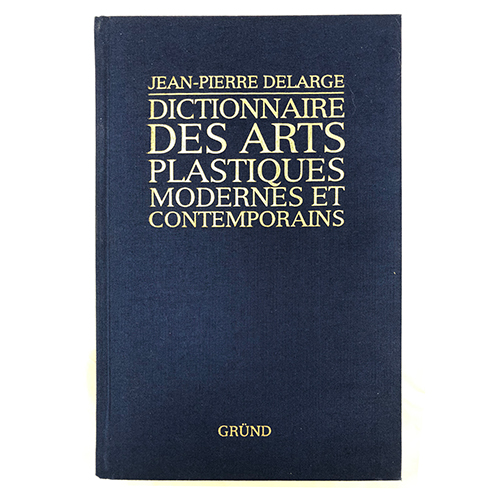 Sub.:38 - Lote: 2099 -  Dictionnaire des arts plastiques modernes et contemporains