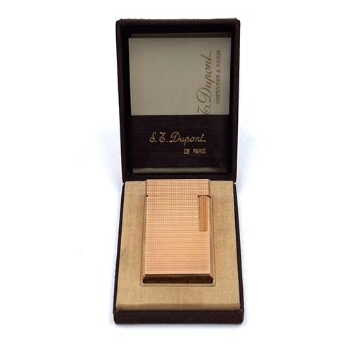 Sub.:38 - Lote: 1270 -  Encendedor a gas Dupont sin uso con caja original