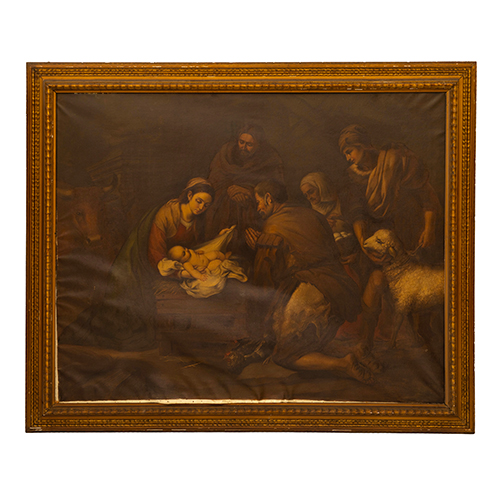 Sub.:38 - Lote: 175 -  Adoracion de los pastores (copia de Murillo)