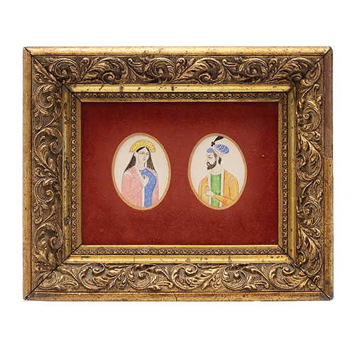 Sub.:38 - Lote: 85 -  Retratos hindues