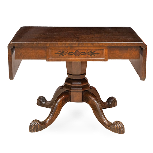 Sub.:38 - Lote: 1534 -  Mesa de centro Biedermeier con alas. Transformada