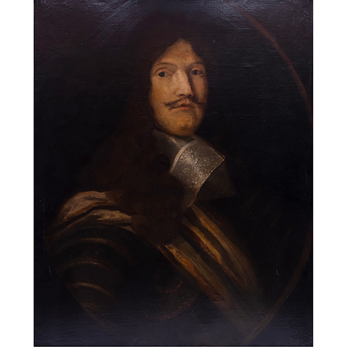 Sub.:38 - Lote: 172 - ESCUELA FRANCESA S. XVIII Retrato caballero