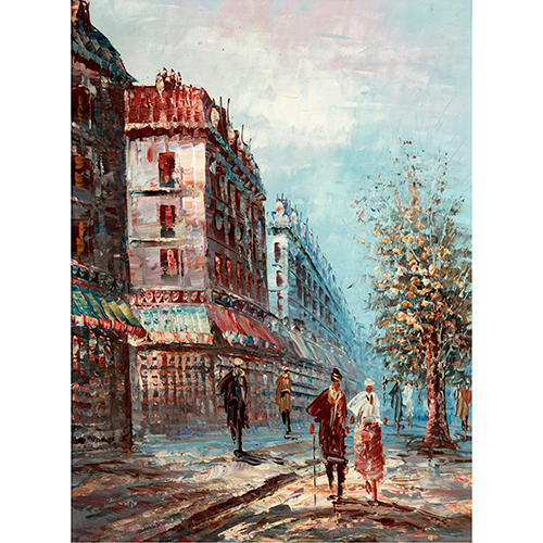 Sub.:38 - Lote: 73 -  Vista de Par�s