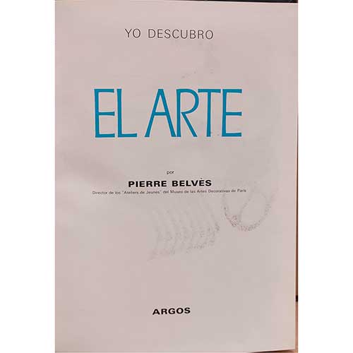 Sub.:39 - Lote: 1096 -  Yo descubro: el Arte