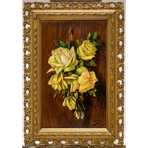 Sub.:39 - Lote: 143 - ANTONIO CANOVAS DEL CASTILLO Y VALLEJO (1862-1933) Flores