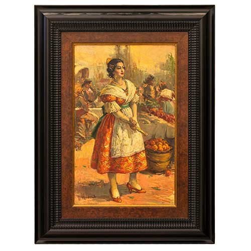 Sub.:39 - Lote: 52 - ANTONIO MEDINA (Madrid, 1944) Fallera