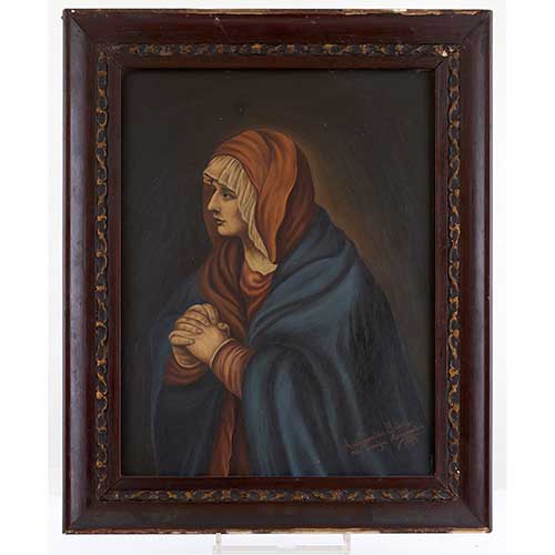 Sub.:39 - Lote: 54 - ESCUELA ESPA�OLA S. XX Dolorosa
