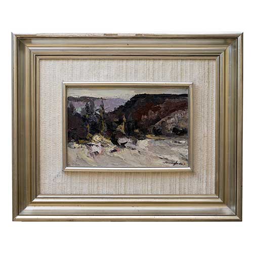 Sub.:39 - Lote: 65 - MART�N RUIZANGLADA (Milmarcos, 1929 - Zaragoza, 2001) Paisajes de monta�as