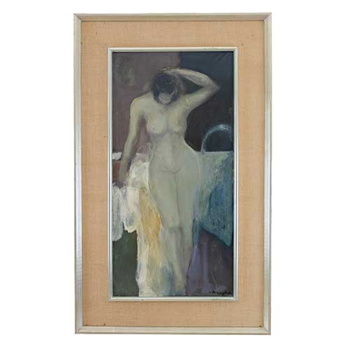 Sub.:39 - Lote: 88 - MART�N RUIZANGLADA (Milmarcos, 1929 - Zaragoza, 2001) Desnudo I