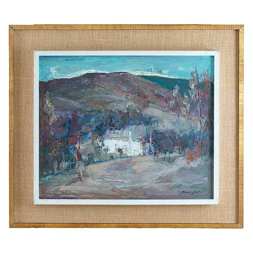 Sub.:39 - Lote: 109 - MART�N RUIZANGLADA (Milmarcos, 1929 - Zaragoza, 2001) Paisaje I