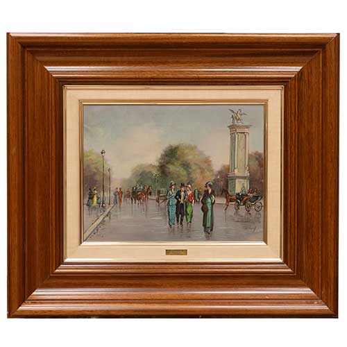 Sub.:39 - Lote: 80 -  Escenas parisinas