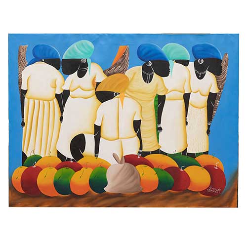 Sub.:39 - Lote: 108B -  Mujeres en el mercado