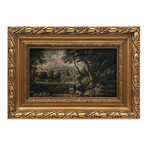 Sub.:39 - Lote: 142 - ESCUELA ITALIANA (S. XIX) Escena buc�lica