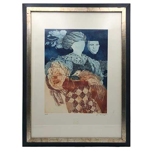 Sub.:39 - Lote: 34 - NATALIO BAYO (pila, Zaragoza, 1945) Personajes renacentistas