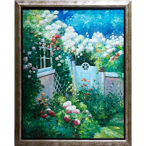 Sub.:39 - Lote: 108A - ESCUELA ESPA�OLA S. XX Puerta al jard�n