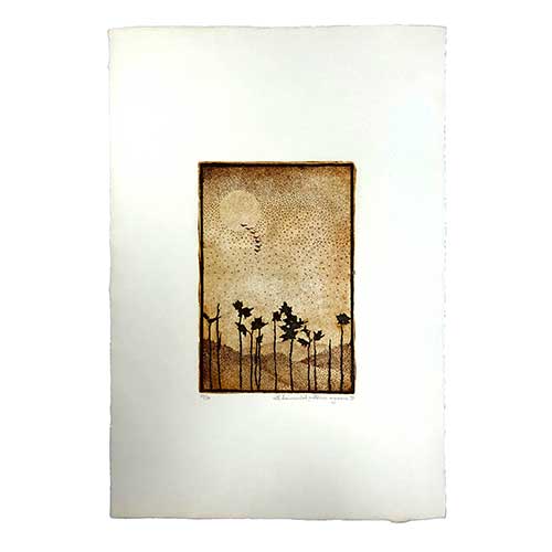 Sub.:39 - Lote: 37 - VICENTE PASCUAL RODRIGO (Zaragoza 1955- Utebo 2008) Grabado ( La Hermandad Pict�rica Aragonesa)